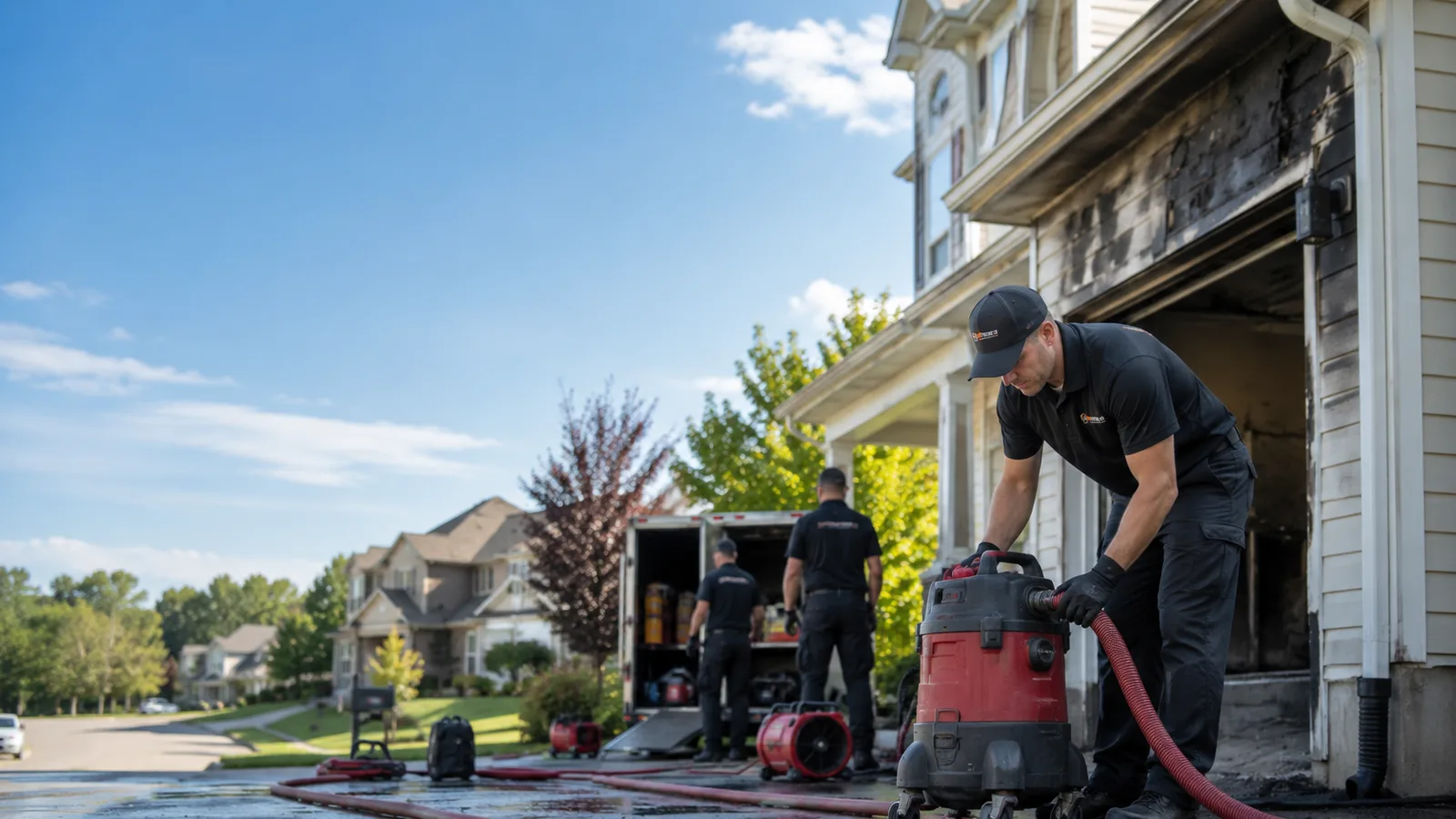 Fire And Smoke Damage Restoration in Milton, VT near me